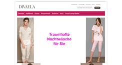 Desktop Screenshot of divaela.de