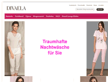 Tablet Screenshot of divaela.de